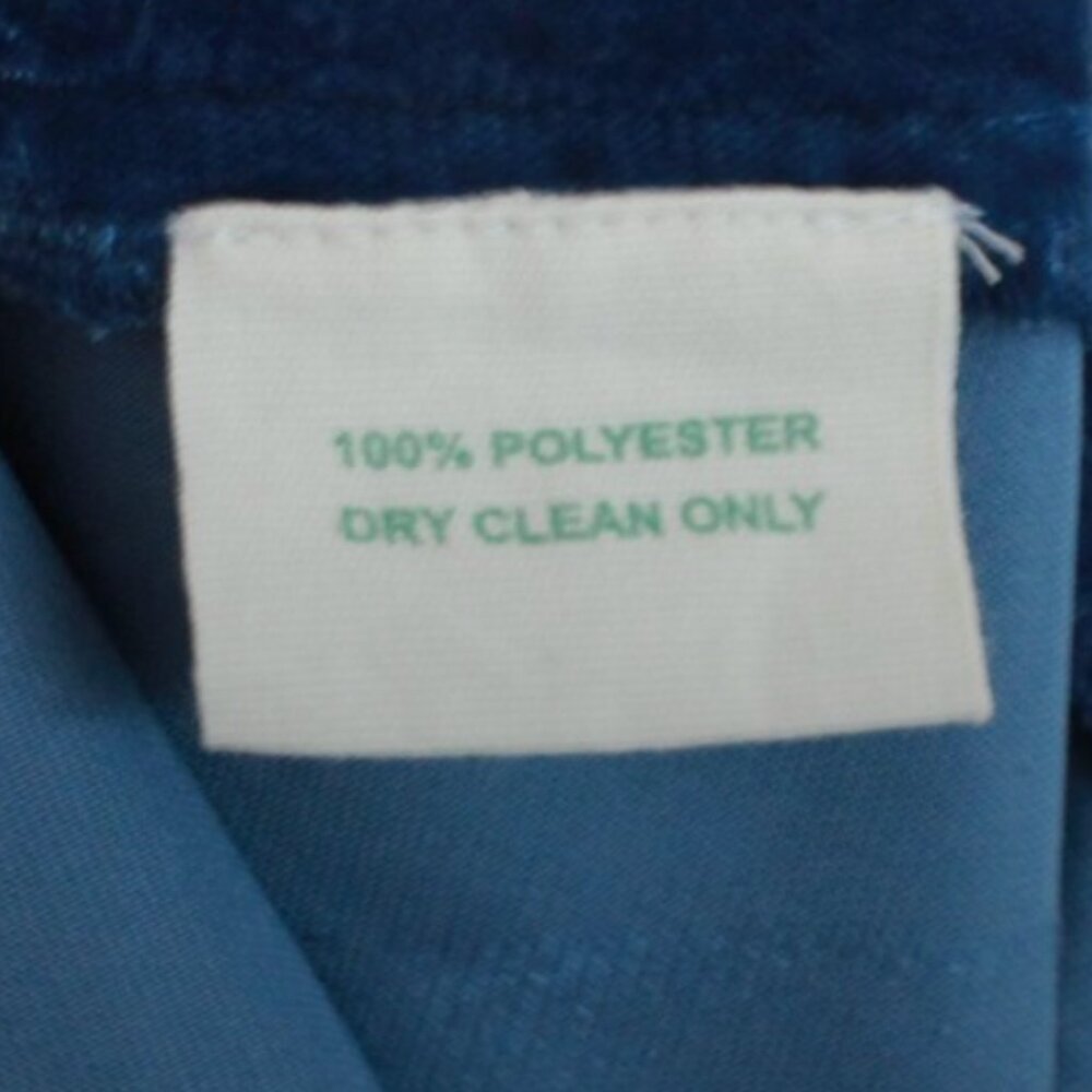 Julia Amory Julia Velvet Wide Leg Pants and Tess Vest Set in Azure Blue - Picture 14 of 16